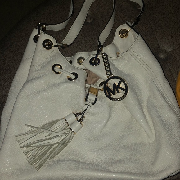 Authentic White MK Hobo Bag! - Picture 3 of 3